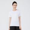 Unisex Quick-Dry Short Sleeve Running T-shirt - Solid Color Sportswear