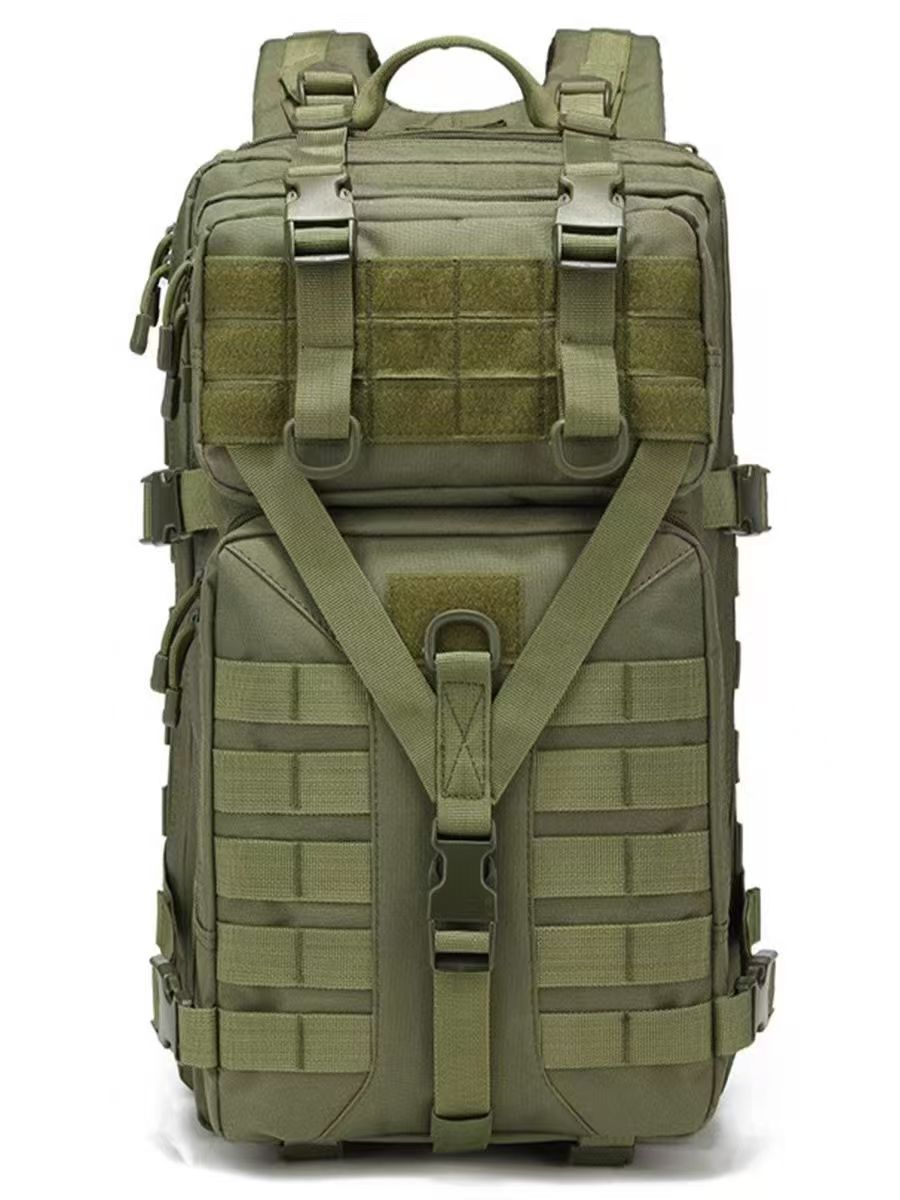 

Camouflage Outdoor Sports Mountaineering Waterproof Travel Bag Tactical Backpack Large Capacity Multi Functional Camping Backpack армія зелений колір