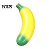 Educational Play Food for Kids Simulation Vegetable Squeeze Toy, Realistic Cucumber Corn Carrot Banana Fidget Toys Stress Interactive Dolls Relief And