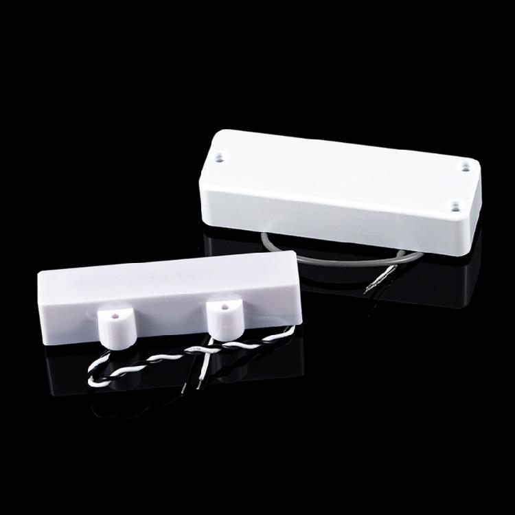 Sealed Alnico 5 Bass Pickup Set 4 String Electric Bass Guitar Humbucker Pickups Instrument Accessories Easy to Use