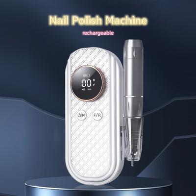 Nagellackmaschine, tragbare Nagellackmaschine mit Akku, elektrische Nagelentfernung und Entfernung abgestorbener Haut, professionelles Nagelentfernungswerkzeug