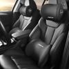 Cuscino di supporto lombare per poggiatesta auto in memory foam con cuscino per le spalle
