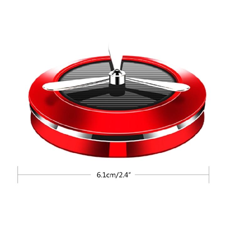 Auto Car Center Console Dashboard Inner Air Fresheners Solar Rotating Fragrances