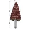 Sandpaper Grinding Sanding Head Flap Polishing Wheel Discs Mandrel 6mm Shank 80 Grit For Drill Wheel Conical Rotary Tools