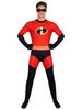 Incredibles Cosplay Costume Mr. Incredible Parent-Child Set Adult Kids Jumpsuit Halloween Party Outfit