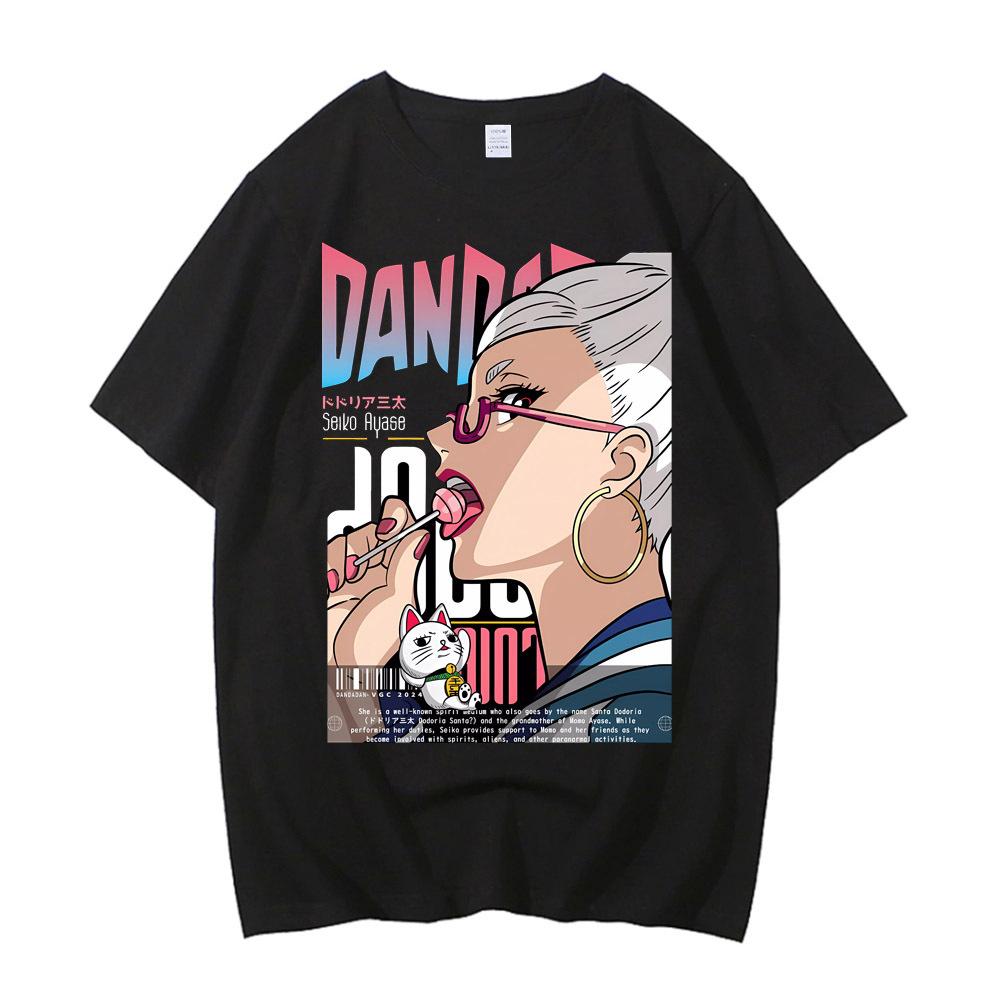 

Dandadan Okarun T shirt Cotton High Quality male Vintage Breathable korean clothes t shirt Pop Culture Vintage Trendy University 4XL