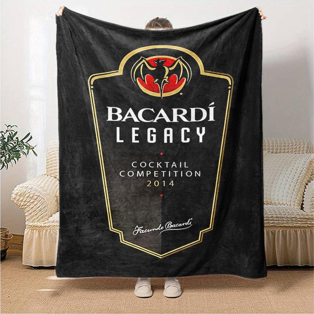 1pc dragon guitarThemed Blanket Soft Flannel All Season Cozy Throw with Bold Graphic Print, Travel, or Holiday Gift for Family & Friends
