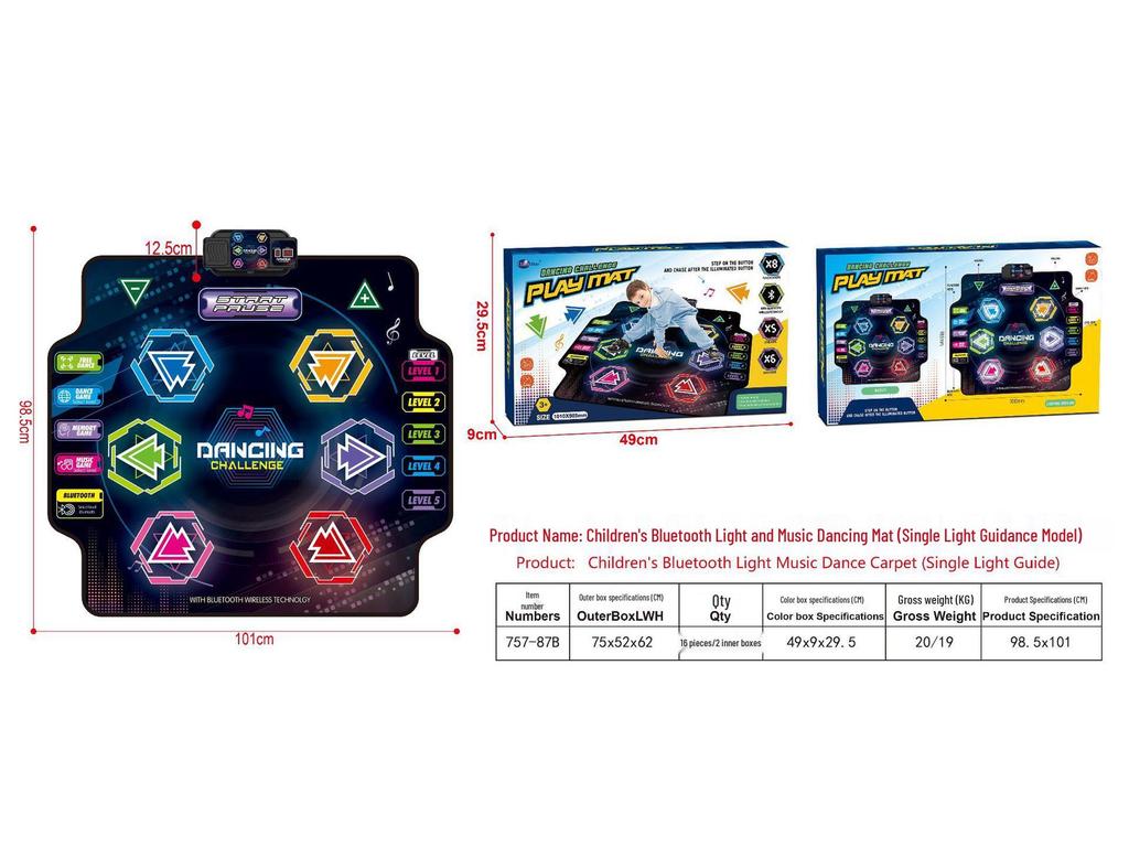 Aozheng Electronic Foot Pedal Piano: Children's Educational Music Blanket with Multiple Instrument Modes