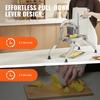 Commercial Vegetable Slicer, 1/4 and 1/2 inch Tomato Slicer, Stainless Steel and Aluminum Alloy Vegetable Cutter Slicer, Manual Tomato Slicer with