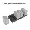 NiceFoto NP 04 NP F Battery To V Mount Battery Converter Adapter Plate 4 Slot for Sony NP F970 F750 F550 Battery for