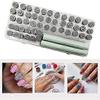 48 Pcs Nail Art Stamp Pens Set with 48 Floral Design Plates - Easy To Use Fingernail Stamper Kit for DIY Manicure, Professional Salon & Home Nail Art