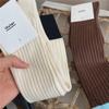 Women's Stockings Color Matching Knitted Cotton Long Socks Stockings Women JK Japanese Fashion School Girls Knee Socks Stockings