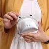 Minimalist Small Wallet Women Men Frog Coin Holders Zipper ID Case Coin Purses with Lanyard Keychain for Cards,Cash