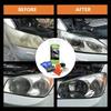 Car Headlight Restoration Polishing Kits Headlamp Repair Kits Car Light Polisher Cleaning Paste Car Paint Care Refurbish Agent