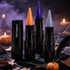Matte Punk Black Lipstick Waterproof Long Lasting Lip Gloss Face Body Painting Gothic Dark Makeup Party Halloween Cosplay Makeup