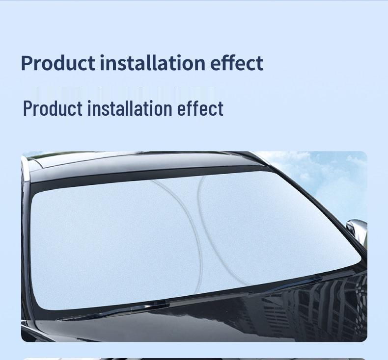 Peugeot 3008/408/308/508L/307 Auto Sonnenschirm Regenschirm – Wärmeisolierende Sonnenblende für die Frontscheibe