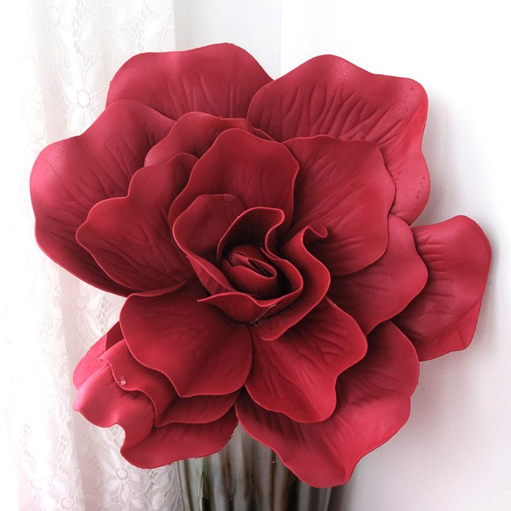 Three-dimensional Large Artificial Flower Home Decoration Arch Road Lead Flower Fake Rose Flower DIY Accessories