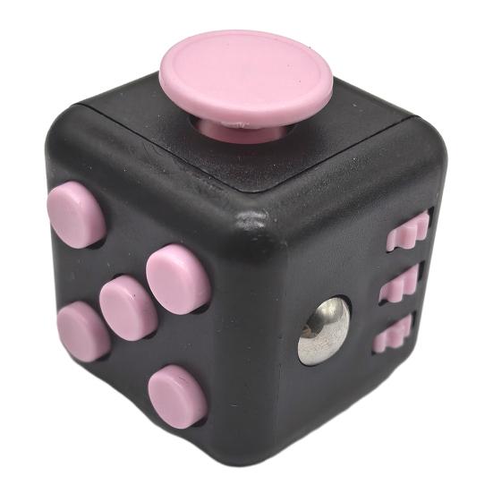 

Stress Relief Mini Cube Toy Portable Six-Sided Anxiety Relieving Cube Home Office Worker Silent Calming Cube Sensory Toy