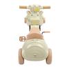 Toddler Tricycle Foldable Electric Plastic Kids Tricycle Interactive Music Light Children Trike Toy for 1 To 4 Years Old