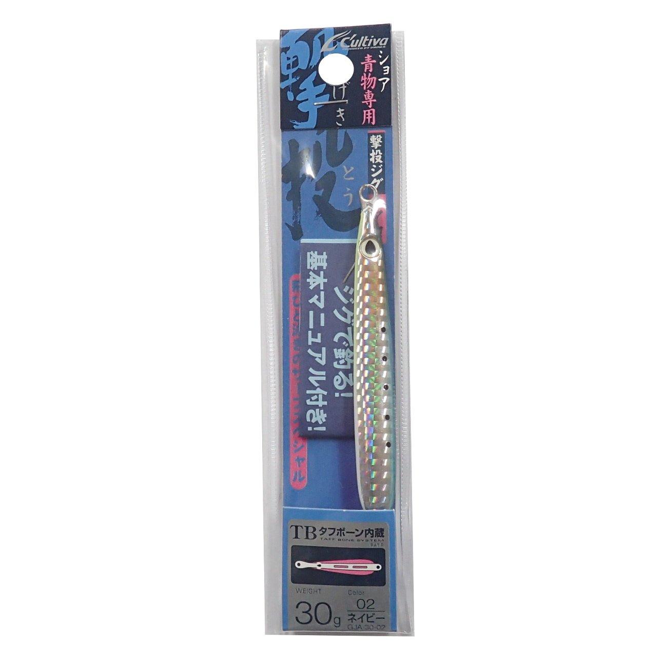 

OWNER Metal Jig Lure Shooting Jig Aero 30g Navy GJA-30 #2