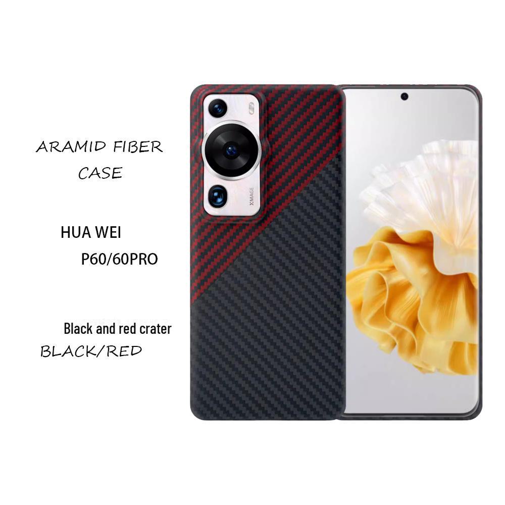 Etui na telefon Huawei P60/P60 Pro/ART/60 Pocket Kevlar odporne na upadki