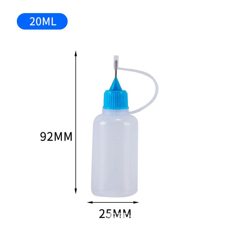 Bottles For Bottling Tattoo Pigments Oil Injection Soft Fat Filling Glue Bottles Plastic Squeezable Tip Applicator Bottle
