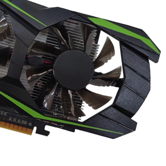 Karta graficzna GTX1050TI Niezależne Szybkie Rozpraszanie Ciepła Wieloprzewodowy 4GB Pływający Powietrzem Karty Wideo PC do Biura
