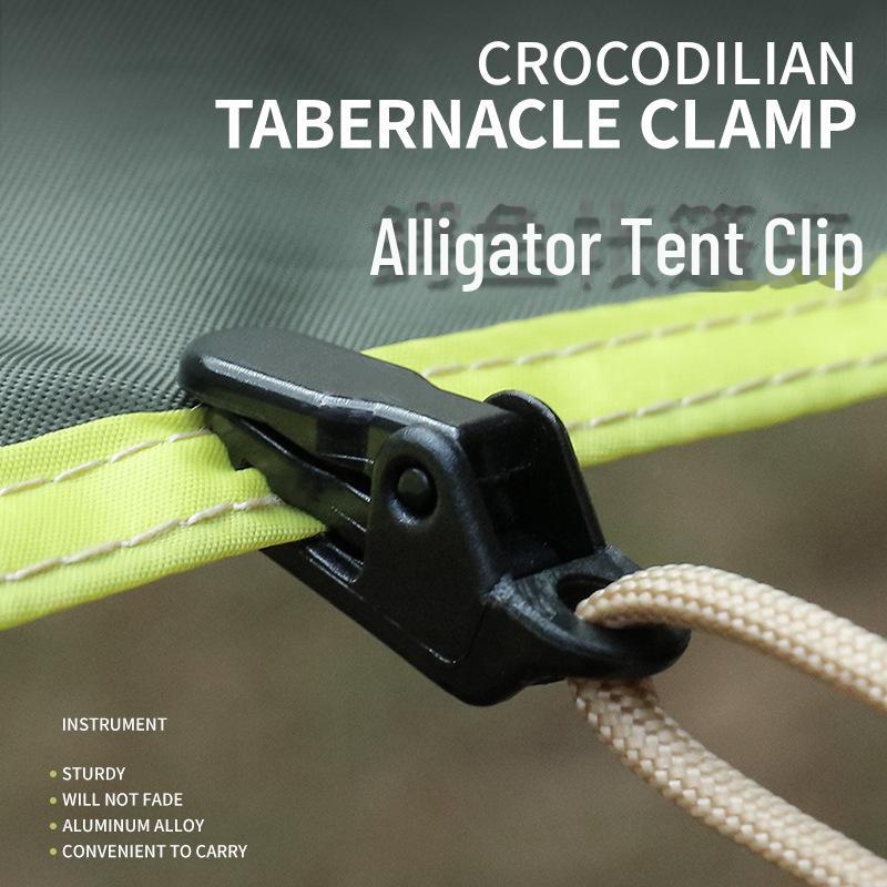 Ultra-Light Windproof Plastic Clips for Camping Tents and Canopies