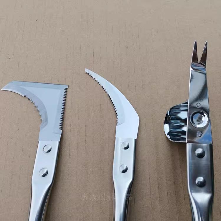 Japanese Stainless Steel Fine-Toothed Weeding Sickle