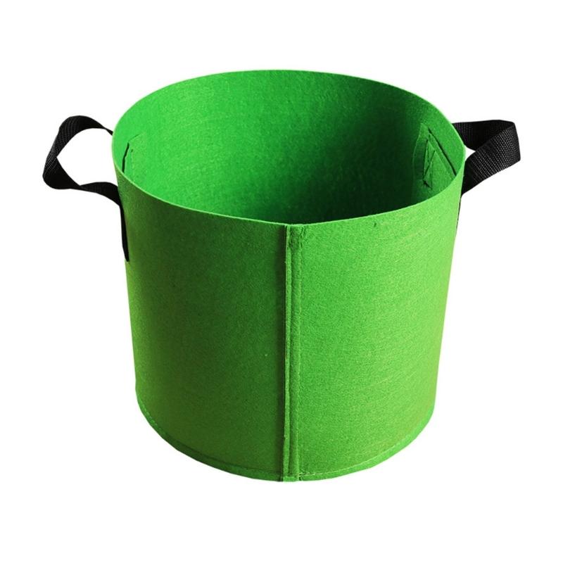 Pflanzsäcke, Mehrzweck-Töpfe aus Vliesstoff, Pflanzbehälter für den Außenbereich, geeignet für Gemüse, Obst, Blumen und Kräuter