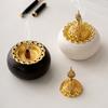 Arabian Ceramic Incense Burner Middle Eastern Dome Vintage Living Room Decor Arabic Incense Burner