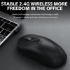 ZENTAURA X8 Dual Mode Wireless/Bluetooth Gaming Mouse with Anti-slip Sticker TYPE-C Rechargeable Office Mouse for Laptops