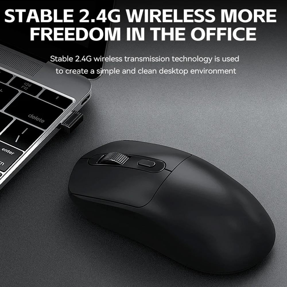 ZENTAURA X8 Dual Mode Wireless/Bluetooth Gaming Mouse with Anti-slip Sticker TYPE-C Rechargeable Office Mouse for Laptops