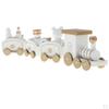 Wooden Train Santa Festival Ornament Decor Christmas Gifts
