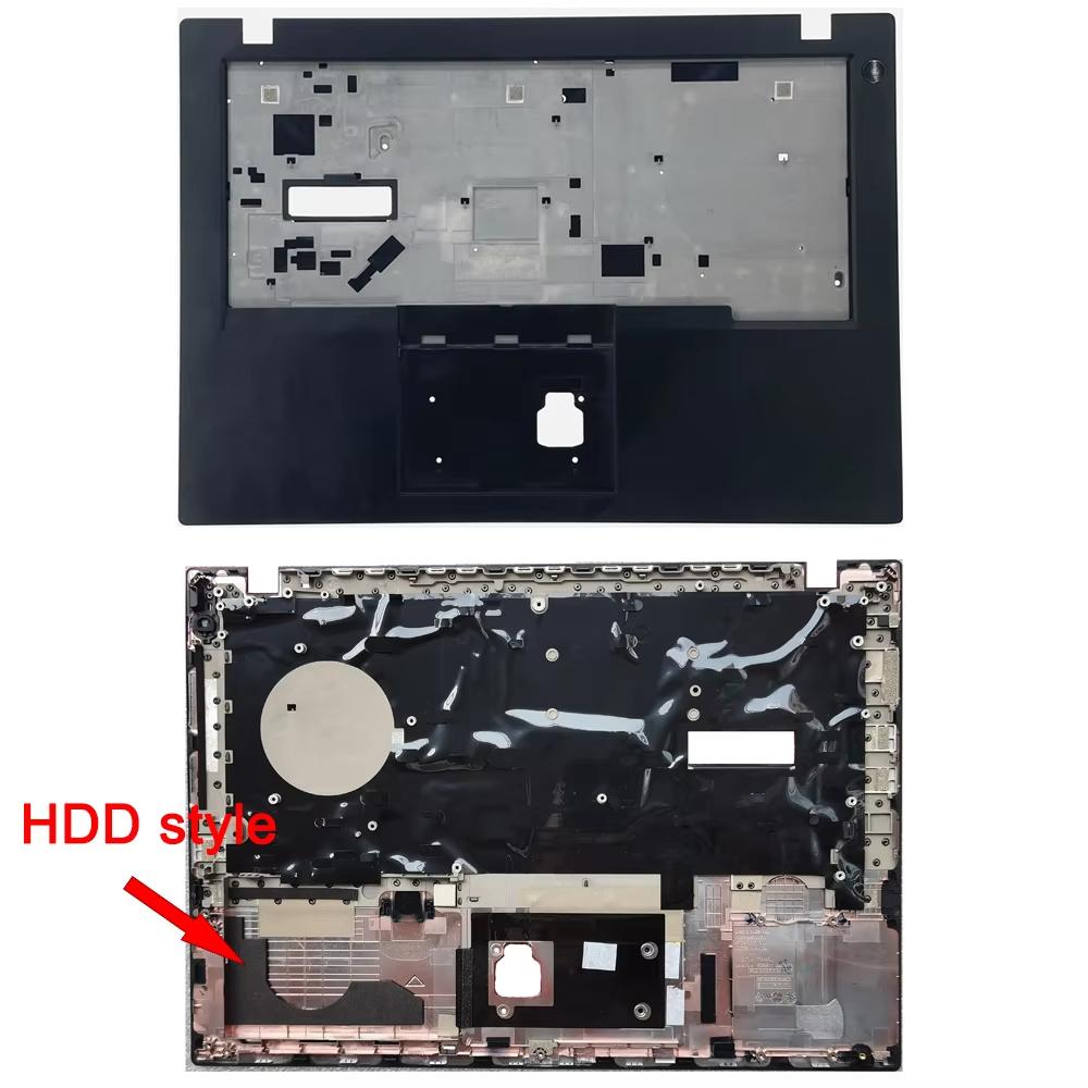 Laptop upper lower cover for Thinkpad L14 Gen1 Gen2 screen back case frame bezel palm rest bottom shell