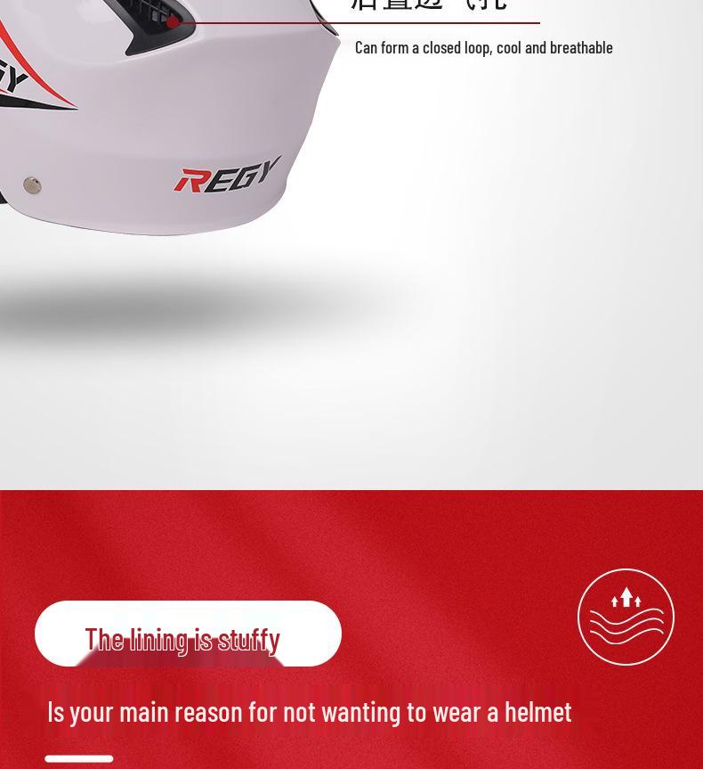 Dual-Lens Electric Vehicle Helmet for All Seasons - Unisex