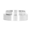 Portafilter Dosing Ring with Magnetic Stainless Steel Coffee Powder Dosing Funnel for Household