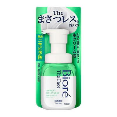 Biore The Face Pianka Oczyszczająca Pielęgnacja Trądziku Pianka Oczyszczająca 200ml