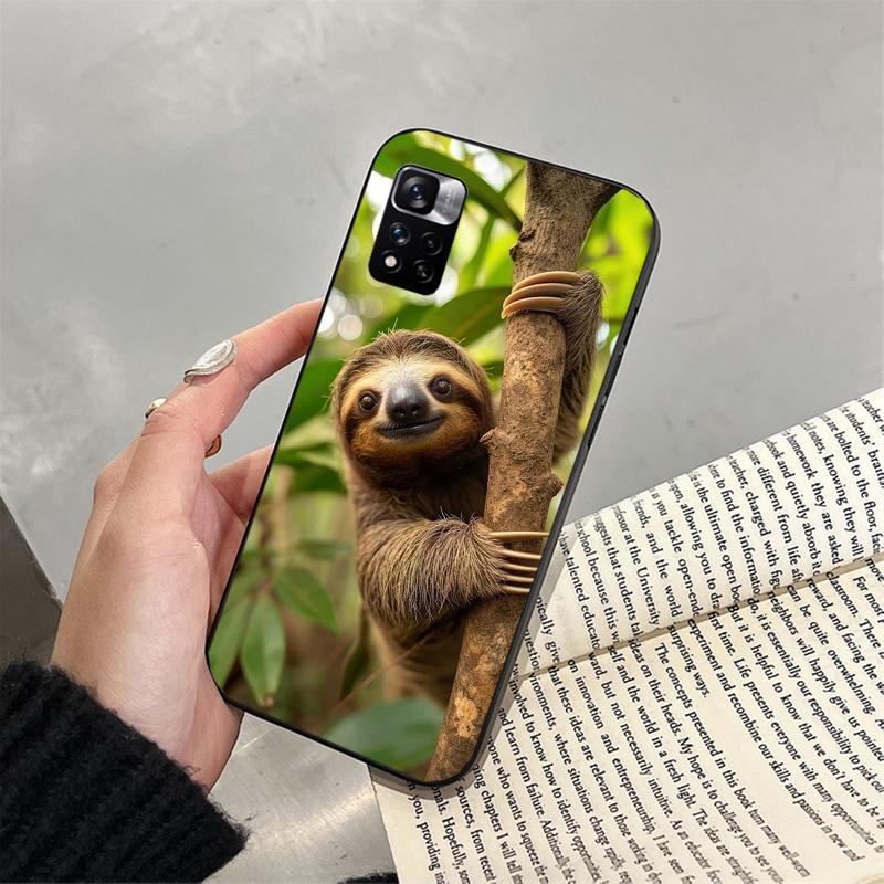 Phone Case For Xiaomi Poco C71 15T 14T Pro Redmi note 15 14 14 13 Pro Redmi A5 15C 13C Sloth