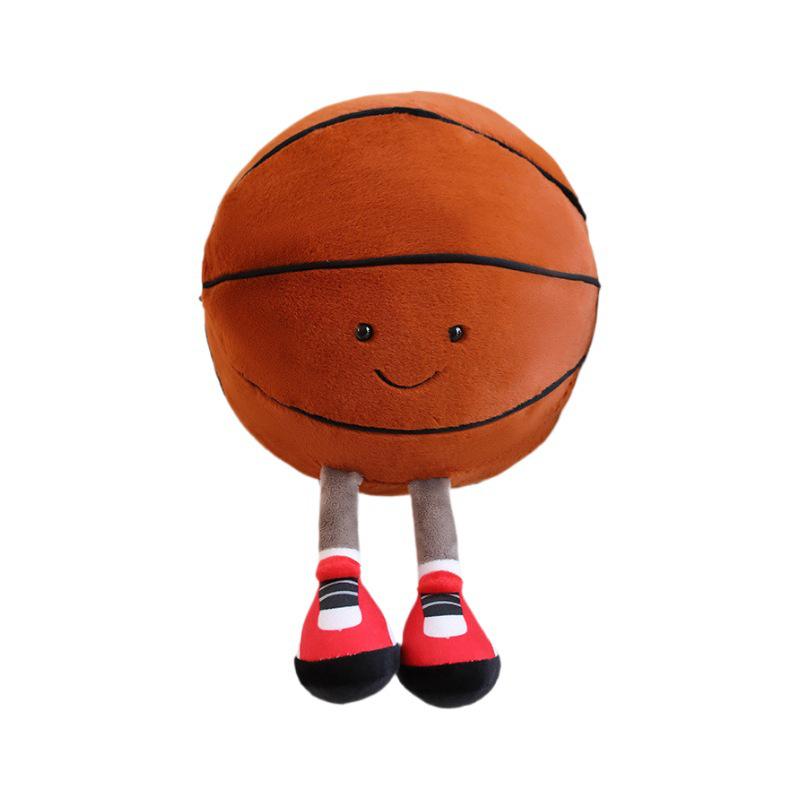 Cross Sports Plush Toy for Boys - Basketball, Football, Volleyball, Rugby Figure - Perfect Gift for Kids/Boyfriend Birthday