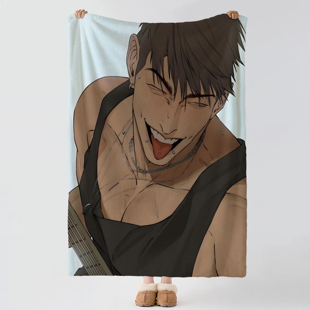 Game SSisyphus HHound Throw Soft Warm Flannel Blanket Multiuse Throw for Bed Sofa Office Air Conditioning Nap Blanket