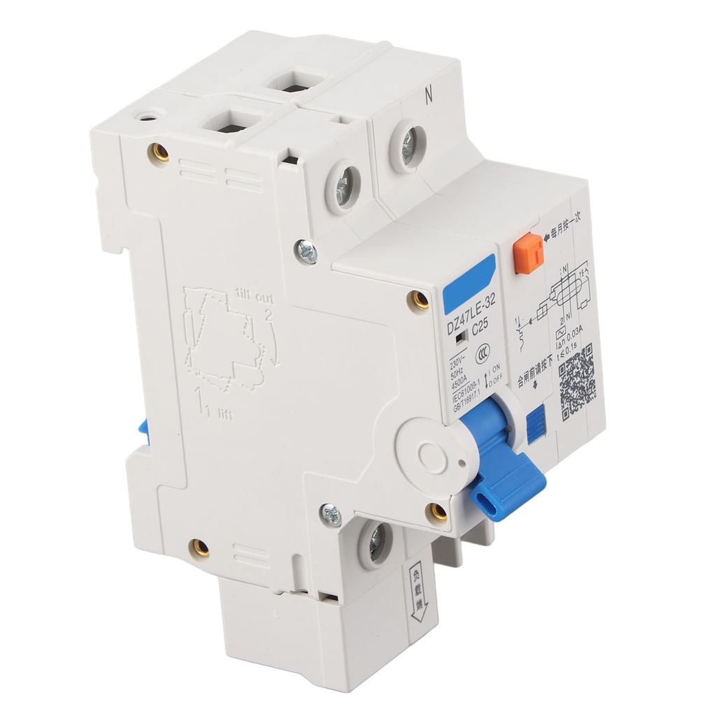 DZ47LE 32 1P+N C25 Leakage Protection Current Circuit Breaker 230V 25A