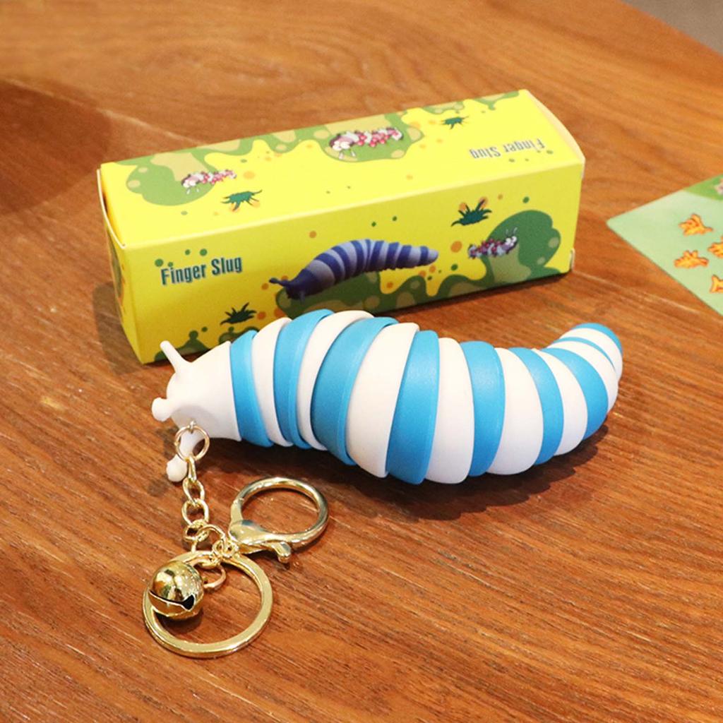 Stress Reliever Toy Fidget Toy Children Adult Slug Puzzle Peristalsis Funny Caterpillars Anti Stress Squishy Toy