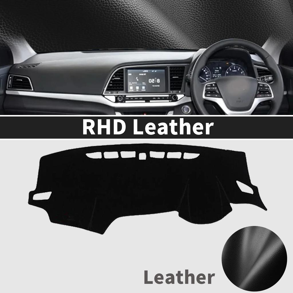 For Hyundai Elantra AD 2016- Avante High Quality Dashboard Cover Dashmat Sunshade Anti‑UV Protector Dash Mat Pad Accessories