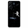 For Xiaomi Redmi 13C 4G Case Animals Painted Black Bumper Silicon TPU Coque for Redmi13C 4G 13 C Shockproof Covers Wolf Soft Bag