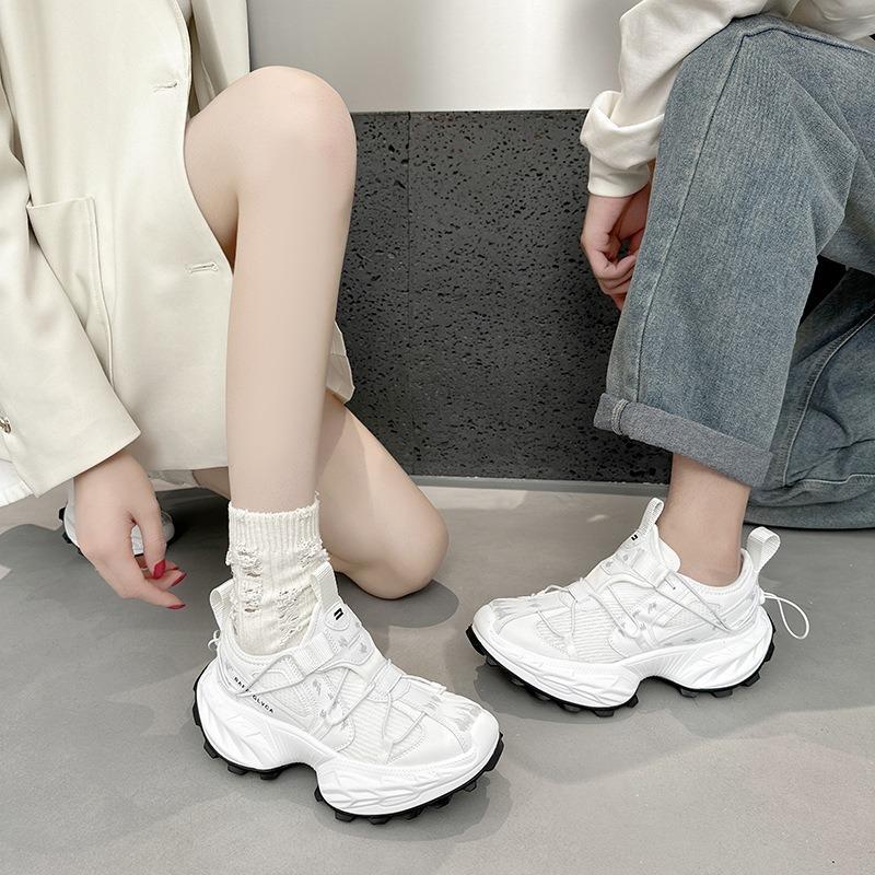 New dad shoes men's and women's fried street functional wind outdoor hiking shoes platform heightening sneakers