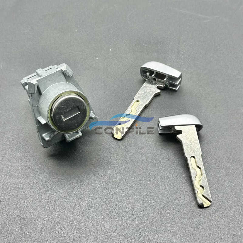 For Jeep Compass Left Front Door Lock Cylinder Full Car Lock Cylinder with Key Blank 155250107