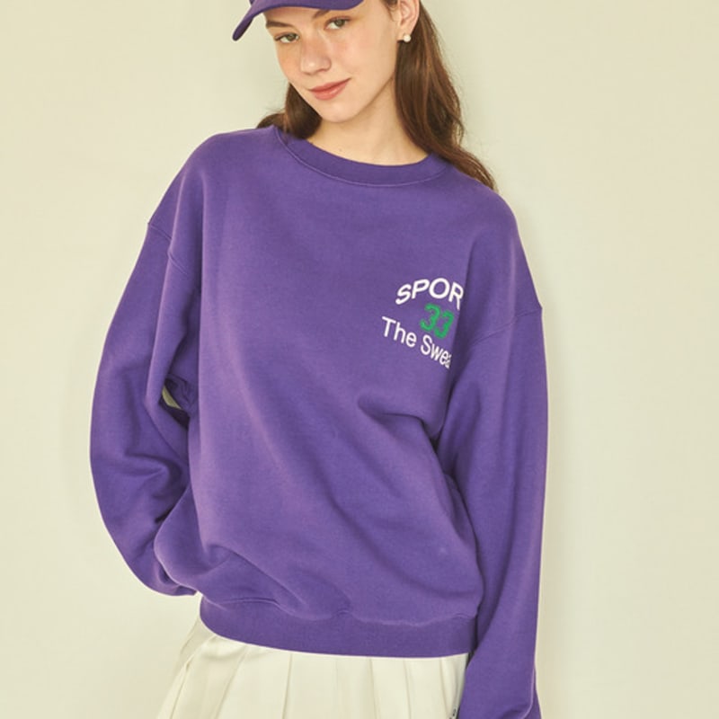 The Sweat. Sports 33 Ball Cap (PURPLE)