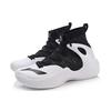 Li Ning Sonic 6 V2 Shock Absorption Anti-Slip Wear-Resistant High-Top Basketball Shoes Men Basketball Shoes Black White ABAN027-4