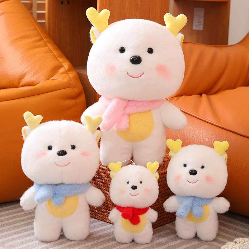 

Year of The Dragon Mascot Zodiac Dragon Doll Little White Dragon Plush Toys Company Annual Meeting Gift Gift Gift Gift Gift Gift Gift From Girlfriend 25cm with corners